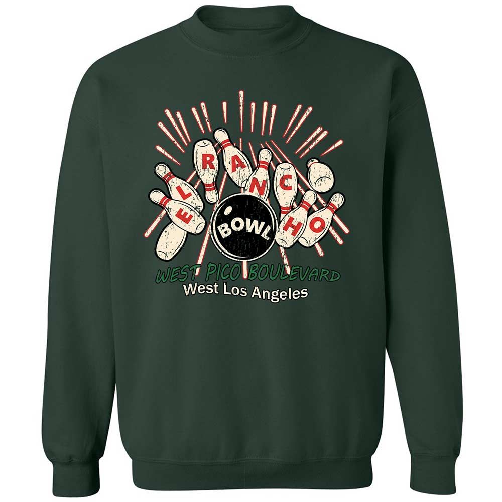Classic Unisex Sweatshirt - 4Q2CGE6L - Forest Green - 5