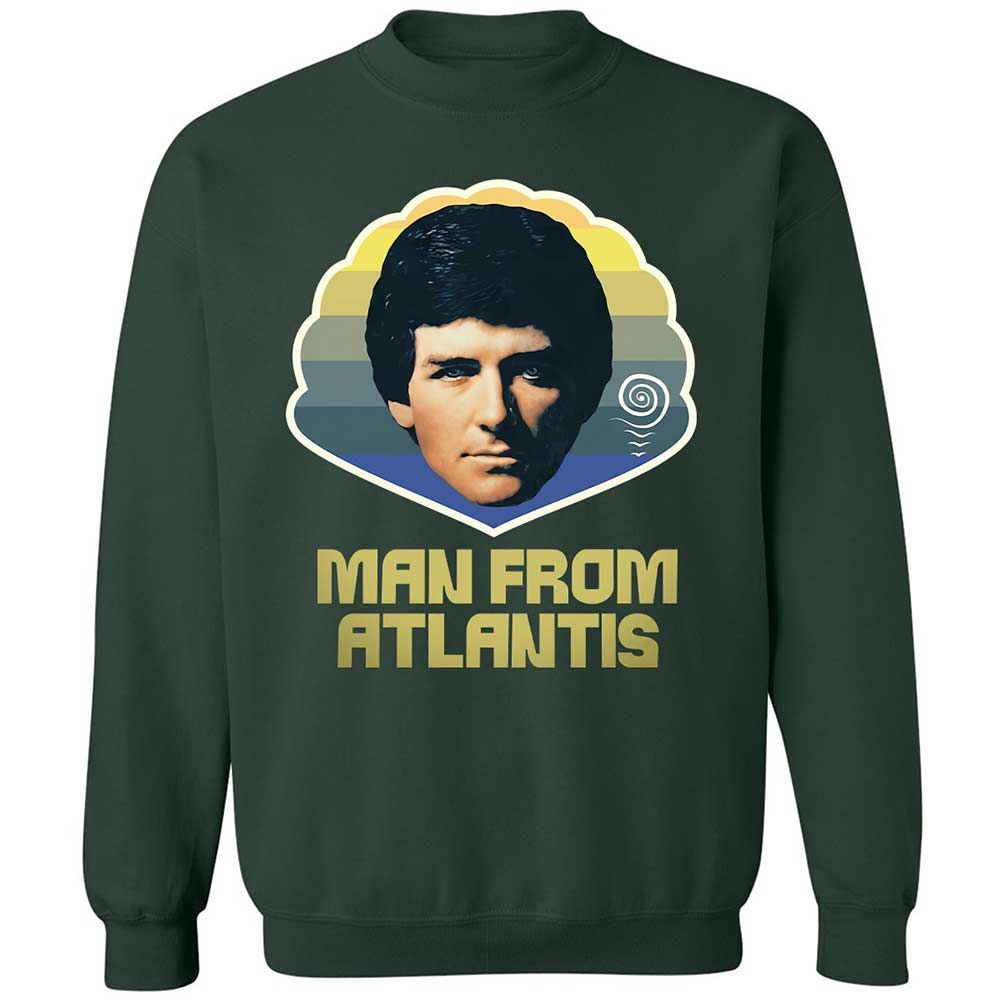 Classic Unisex Sweatshirt - RZ3F57ME - Forest Green - 5
