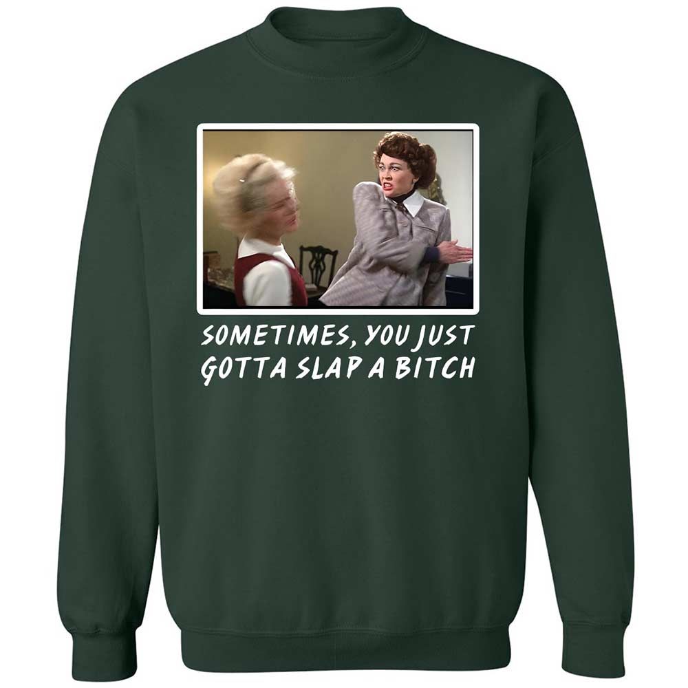 Classic Unisex Sweatshirt - 8E7R49TF - Forest Green - 5
