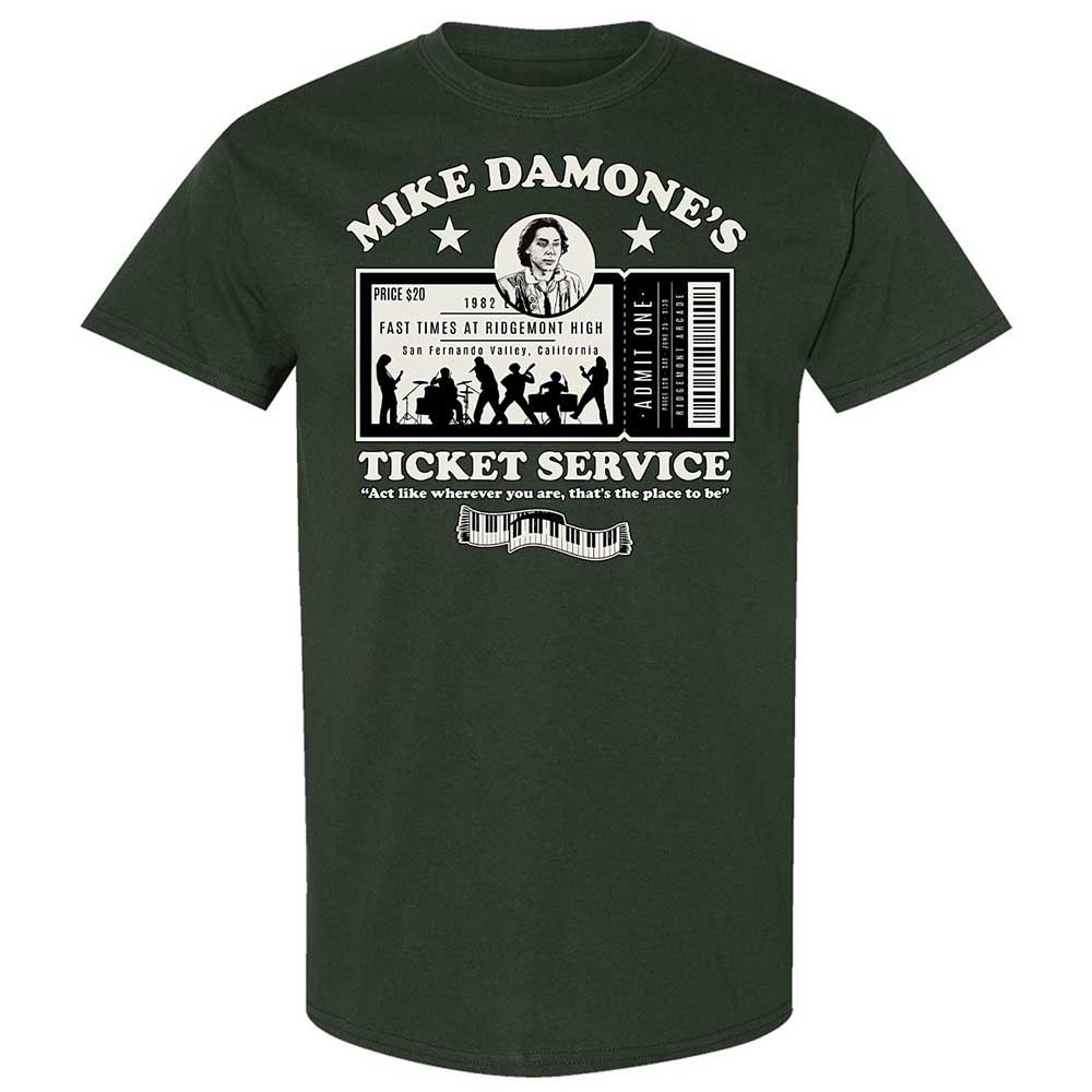 Damone's Ticket Service - Forest Green - 5