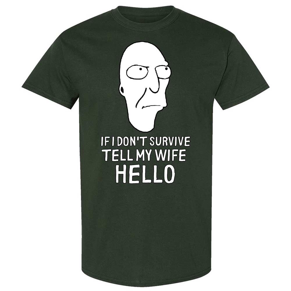 Classic Unisex T-Shirt - ZNZERLNL - Forest Green - 5
