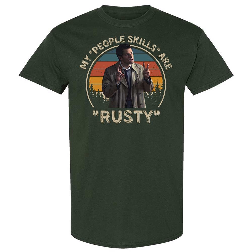 Classic Unisex T-Shirt - KQPHM8YM - Forest Green - 5