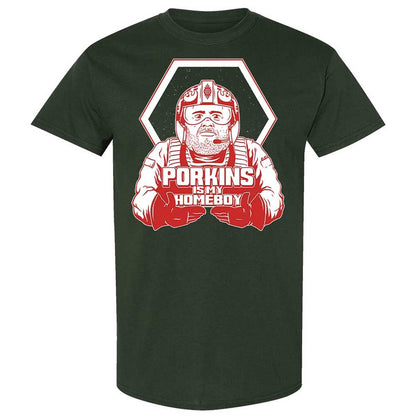 Porkins Is My Homeboy - Forest Green - 5