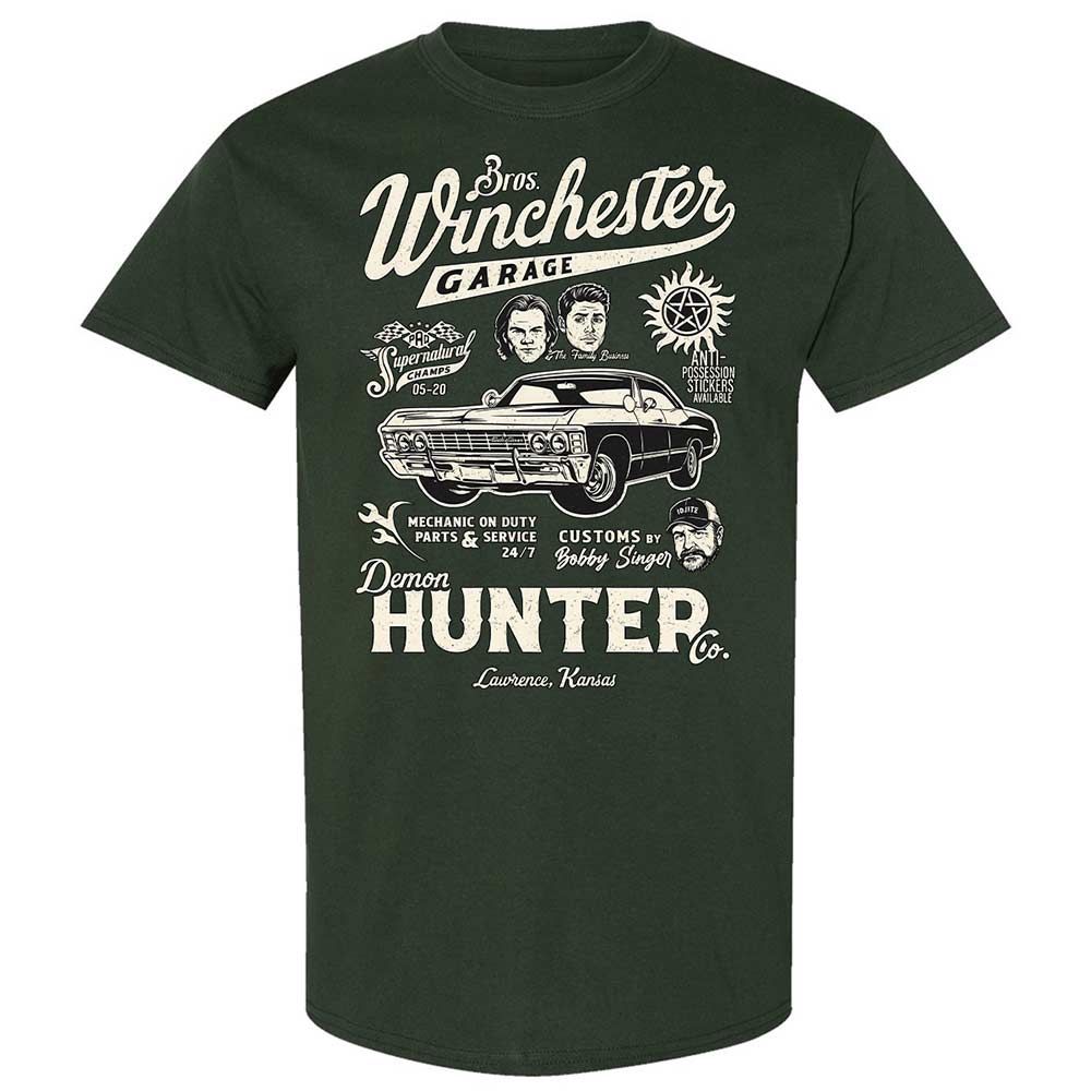 Classic Unisex T-Shirt - GATQZKP2 - Forest Green - 5