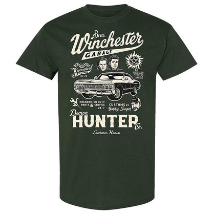 Classic Unisex T-Shirt - GATQZKP2 - Forest Green - 5