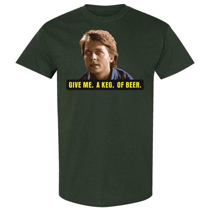 Classic Unisex T-Shirt - YBXQ21BW - Forest Green - 5
