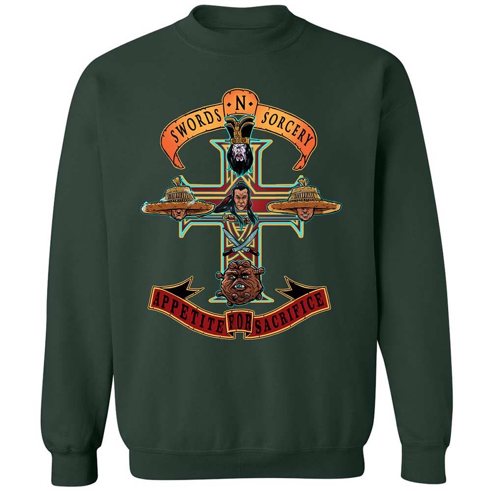 Classic Unisex Sweatshirt - GYSYZPUP - Forest Green - 5