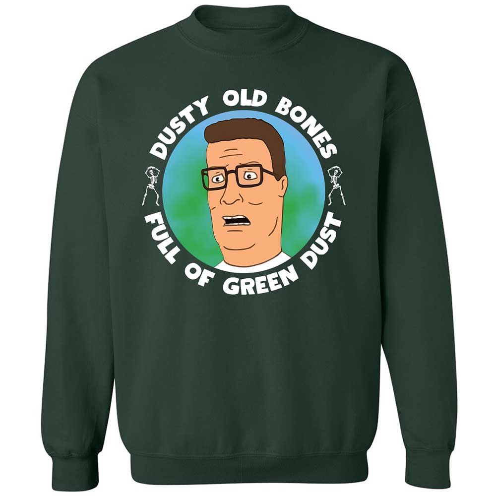 Dusty Old Bones Full of Green - Forest Green - 5