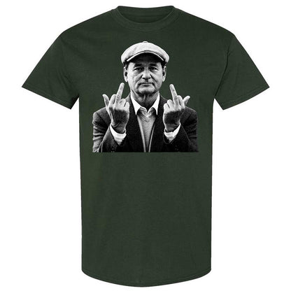 Bill Murray Middle Finger - Forest Green - 5