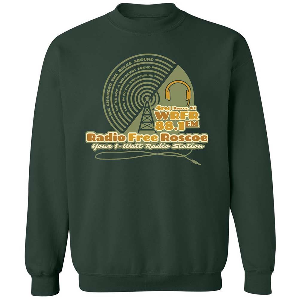 Radio Free Roscoe - Forest Green - 5