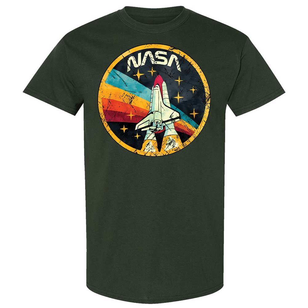 USA Space Agency Vintage Colors - Forest Green - 5