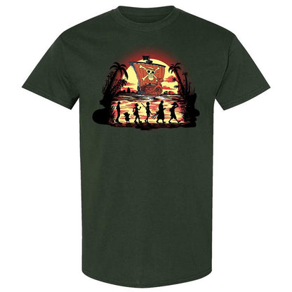 Classic Unisex T-Shirt - XY9BFYQG - Forest Green - 5