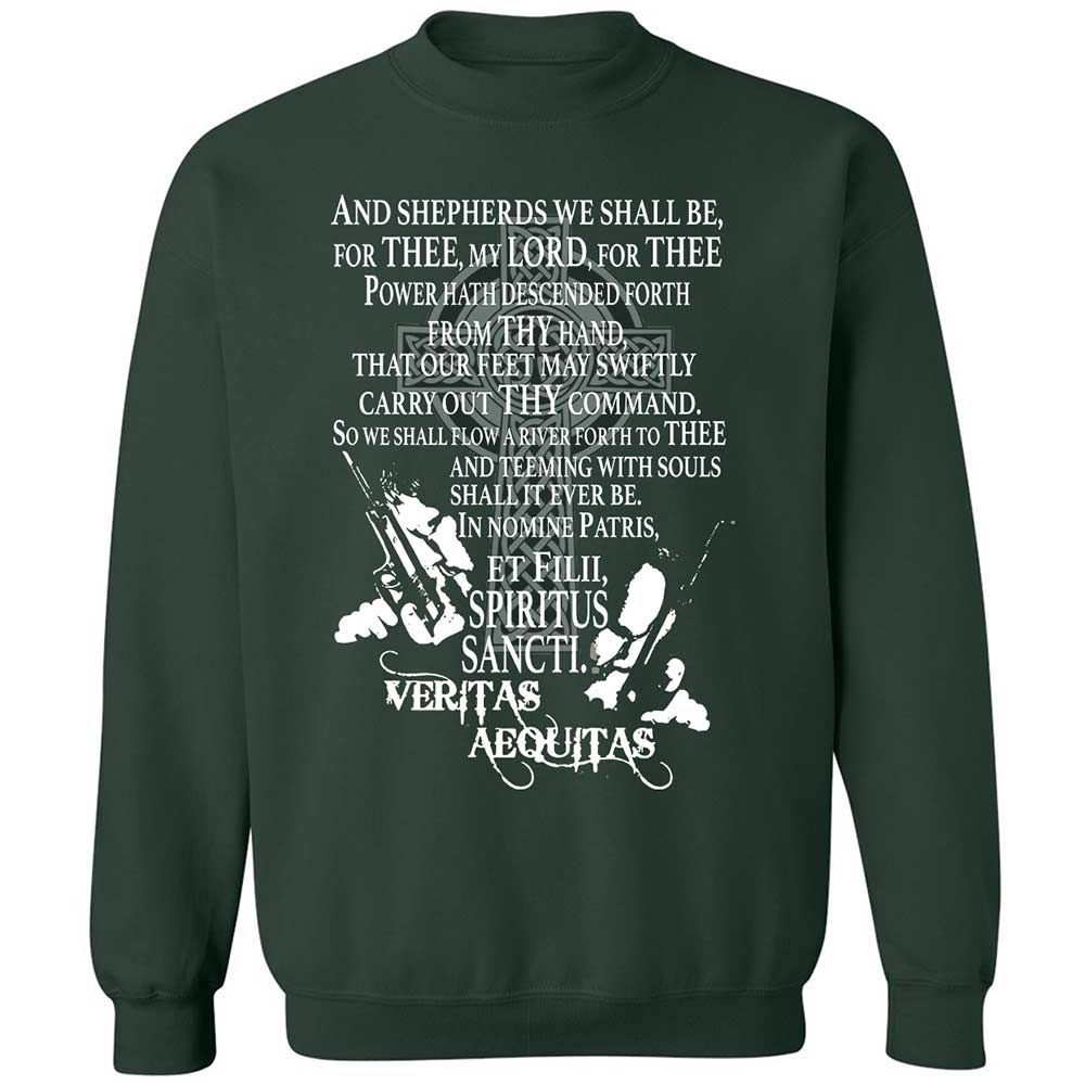 Classic Unisex Sweatshirt - Y53KW6GS - Forest Green - 5