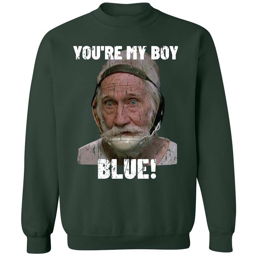 Classic Unisex Sweatshirt - H8XKDGQ8 - Forest Green - 5