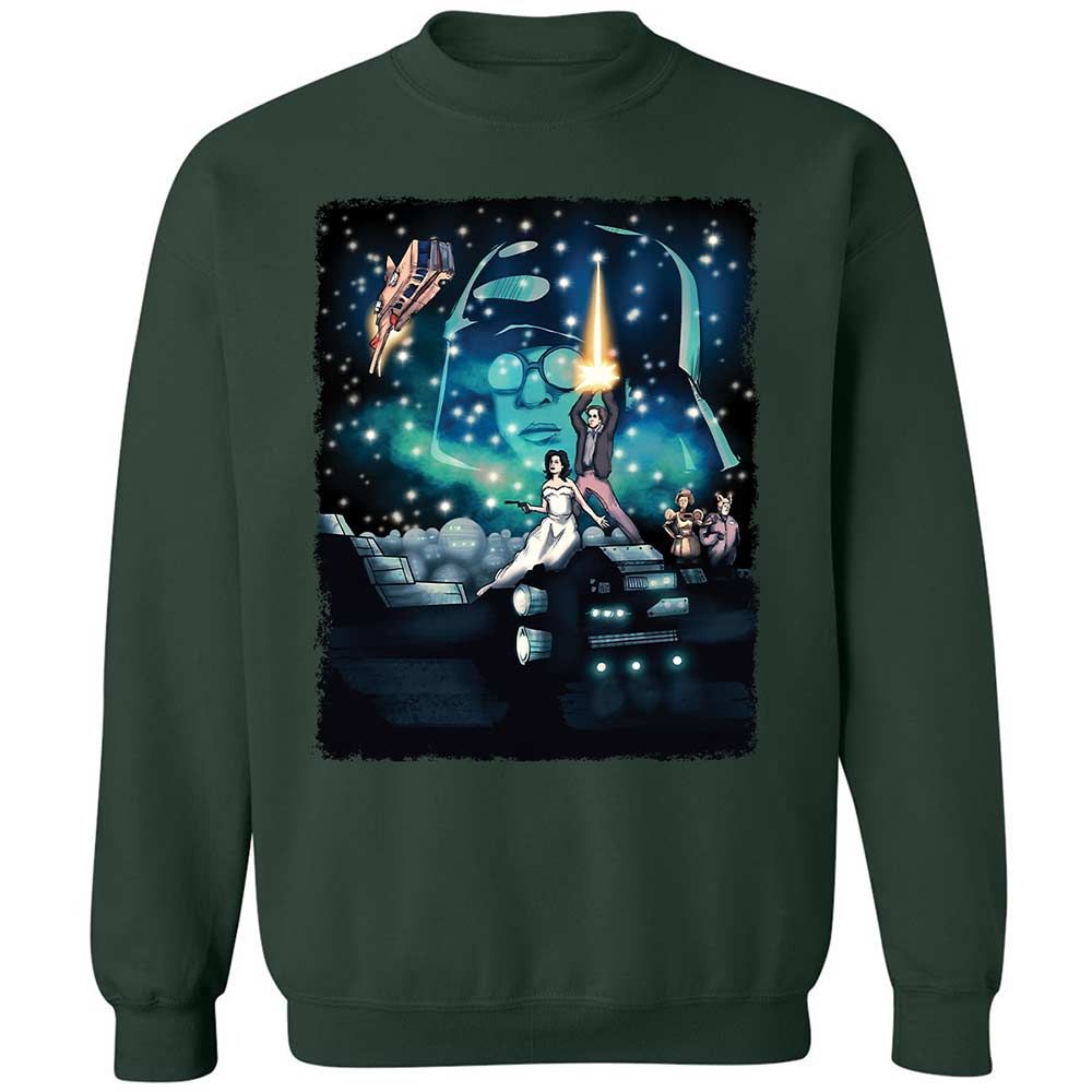 Classic Unisex Sweatshirt - GK8SS4UB - Forest Green - 5