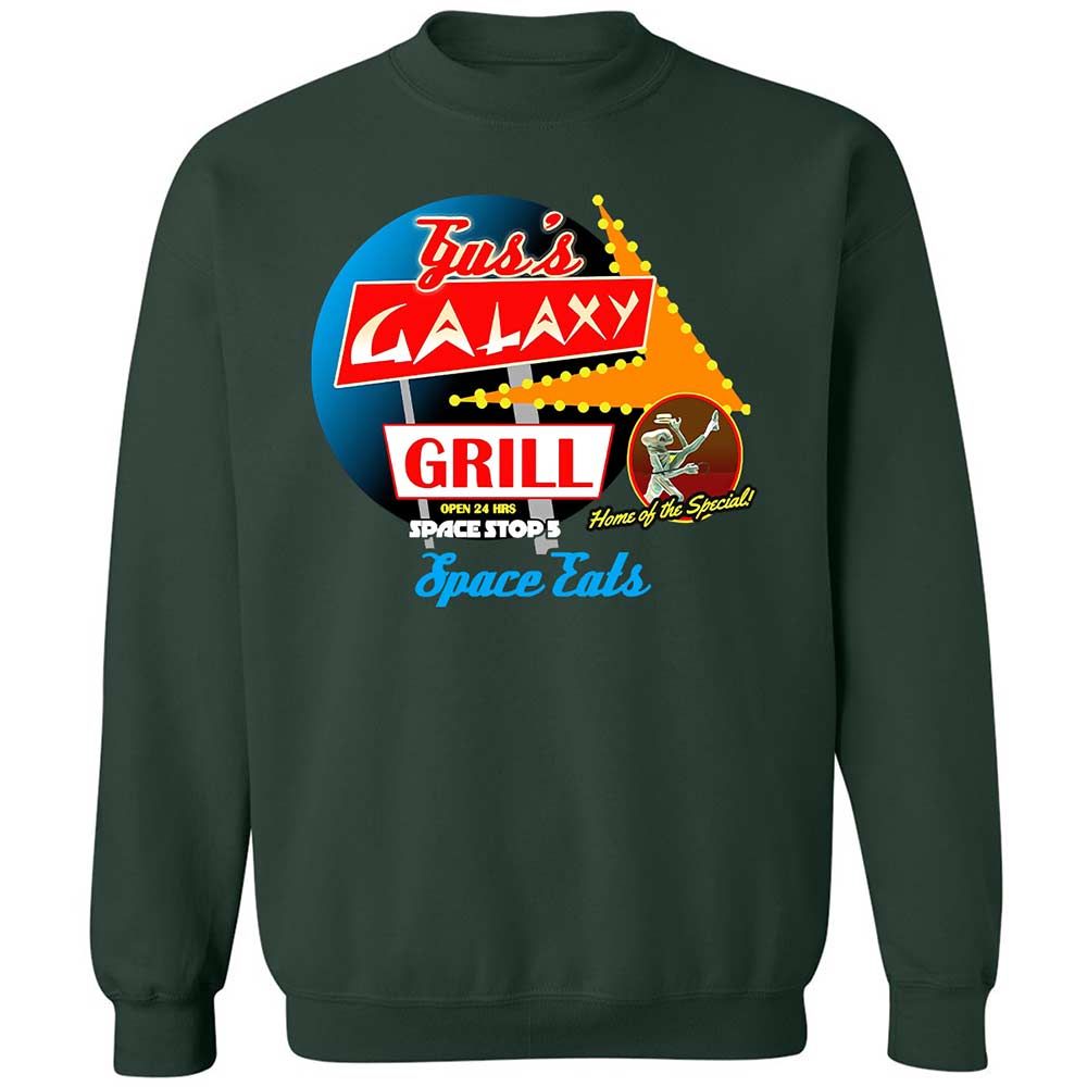 Classic Unisex Sweatshirt - ZPAU99EM - Forest Green - 5