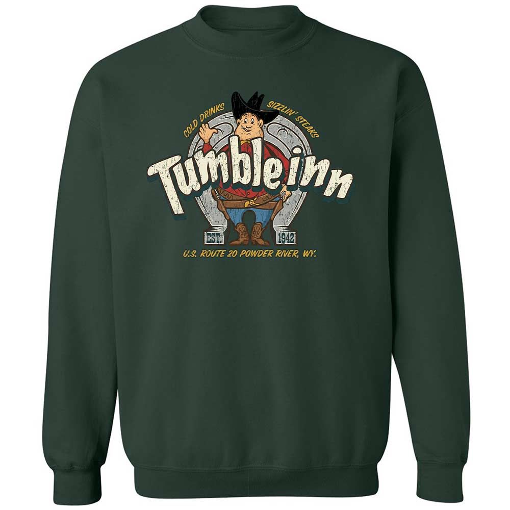 Classic Unisex Sweatshirt - 7A5MUJ5Q - Forest Green - 5