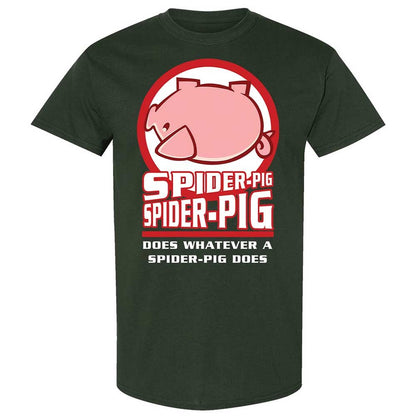 Spider-Pig, Spider-Pig - Forest Green - 5