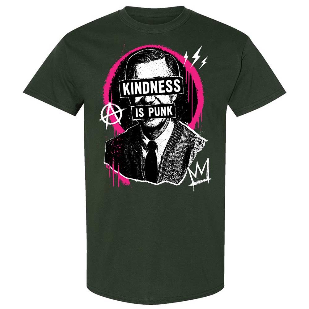 Kindness is Punk - Forest Green - 5