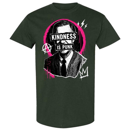 Kindness is Punk - Forest Green - 5