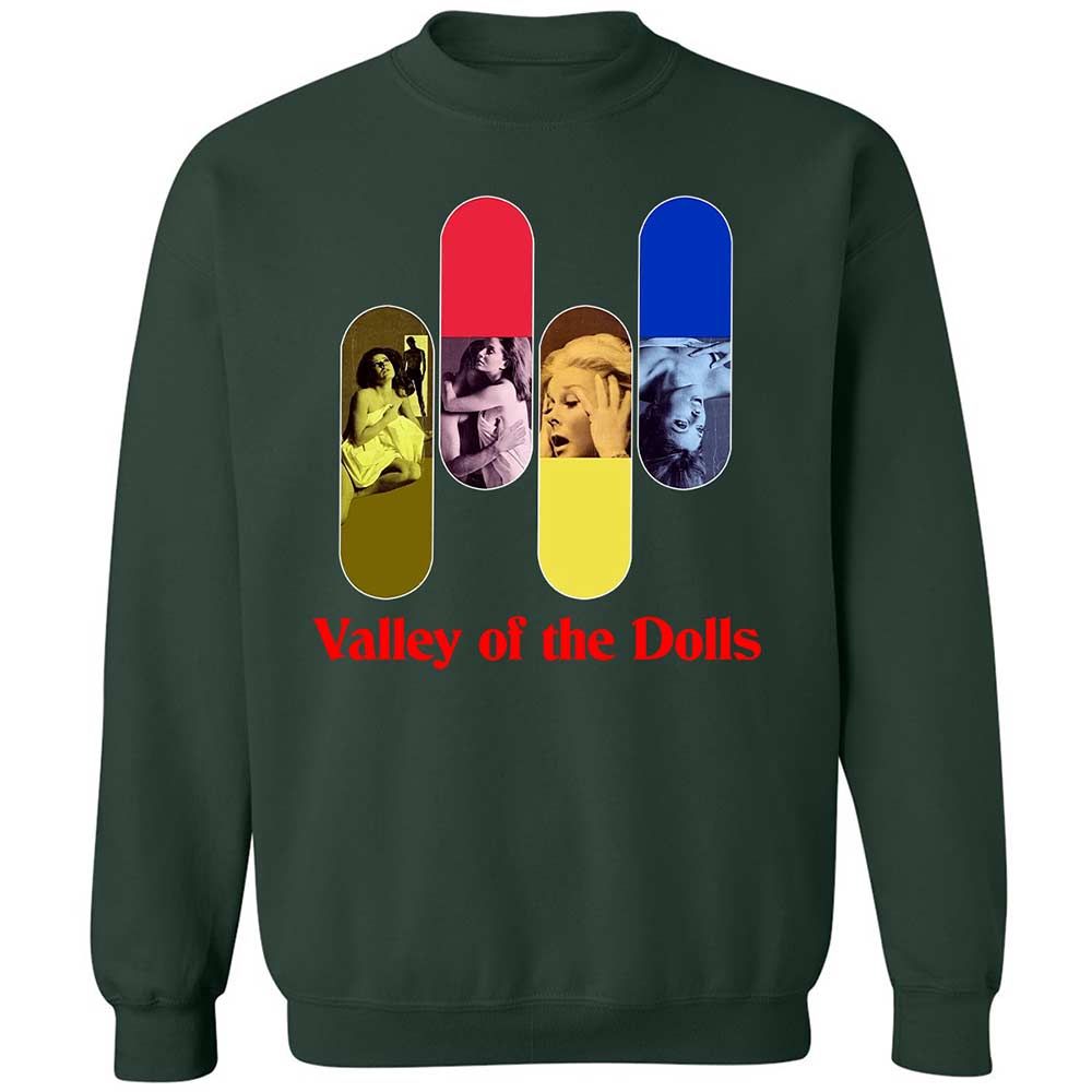 Vintage Valley Of The Dolls - Forest Green - 5