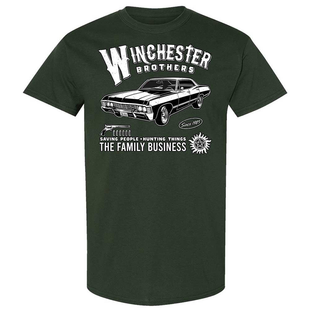 Classic Unisex T-Shirt - U9CQVZHA - Forest Green - 5