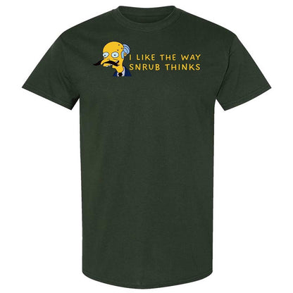 Classic Unisex T-Shirt - W4V4JWYE - Forest Green - 5