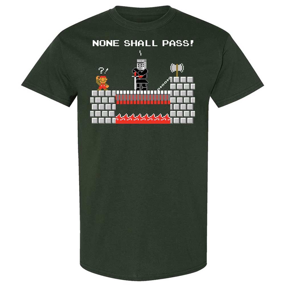 No Plumbers Shall Pass - Forest Green - 5