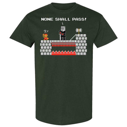 No Plumbers Shall Pass - Forest Green - 5