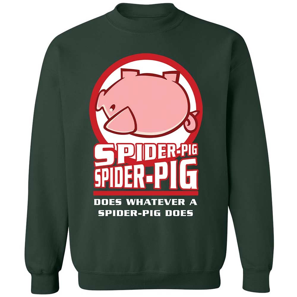 Spider-Pig, Spider-Pig - Forest Green - 5