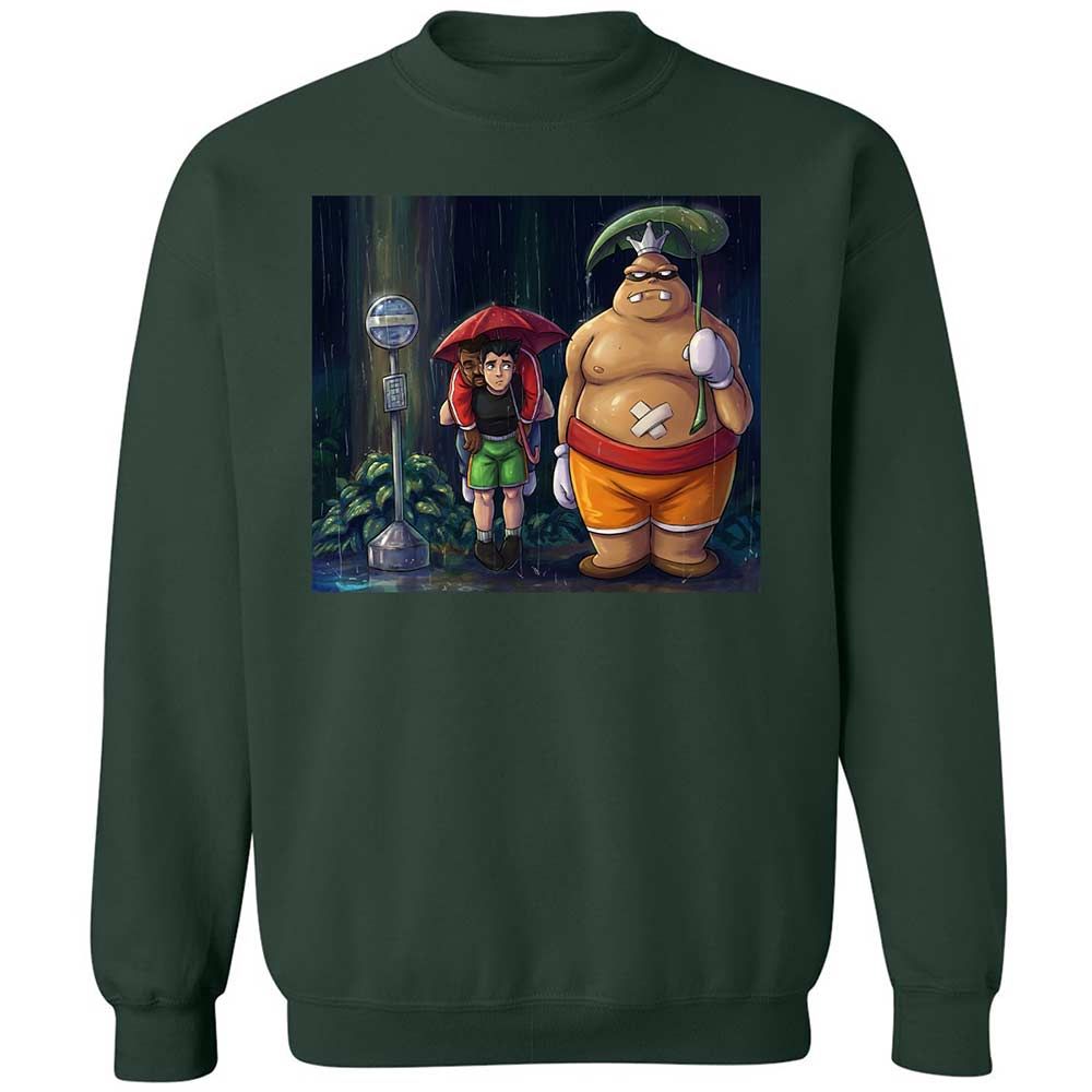 Classic Unisex Sweatshirt - 63M2J4RM - Forest Green - 5