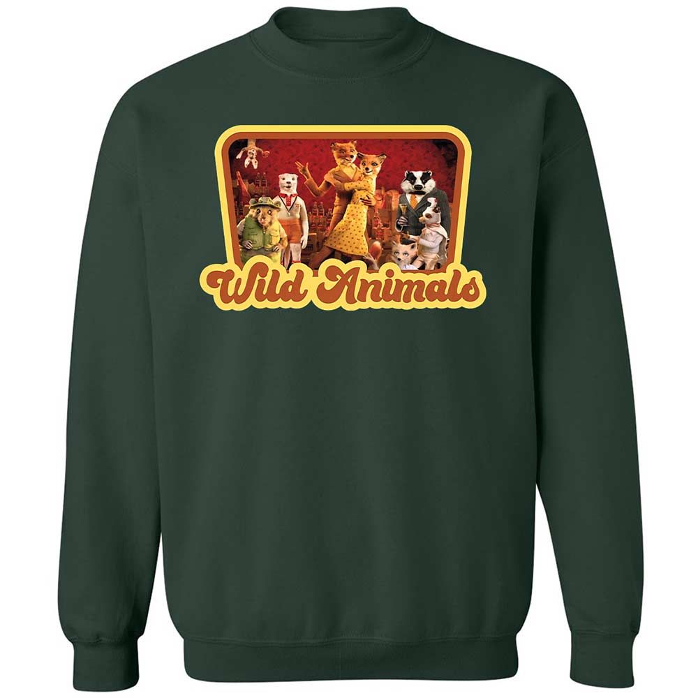 Wild Animals - Forest Green - 5
