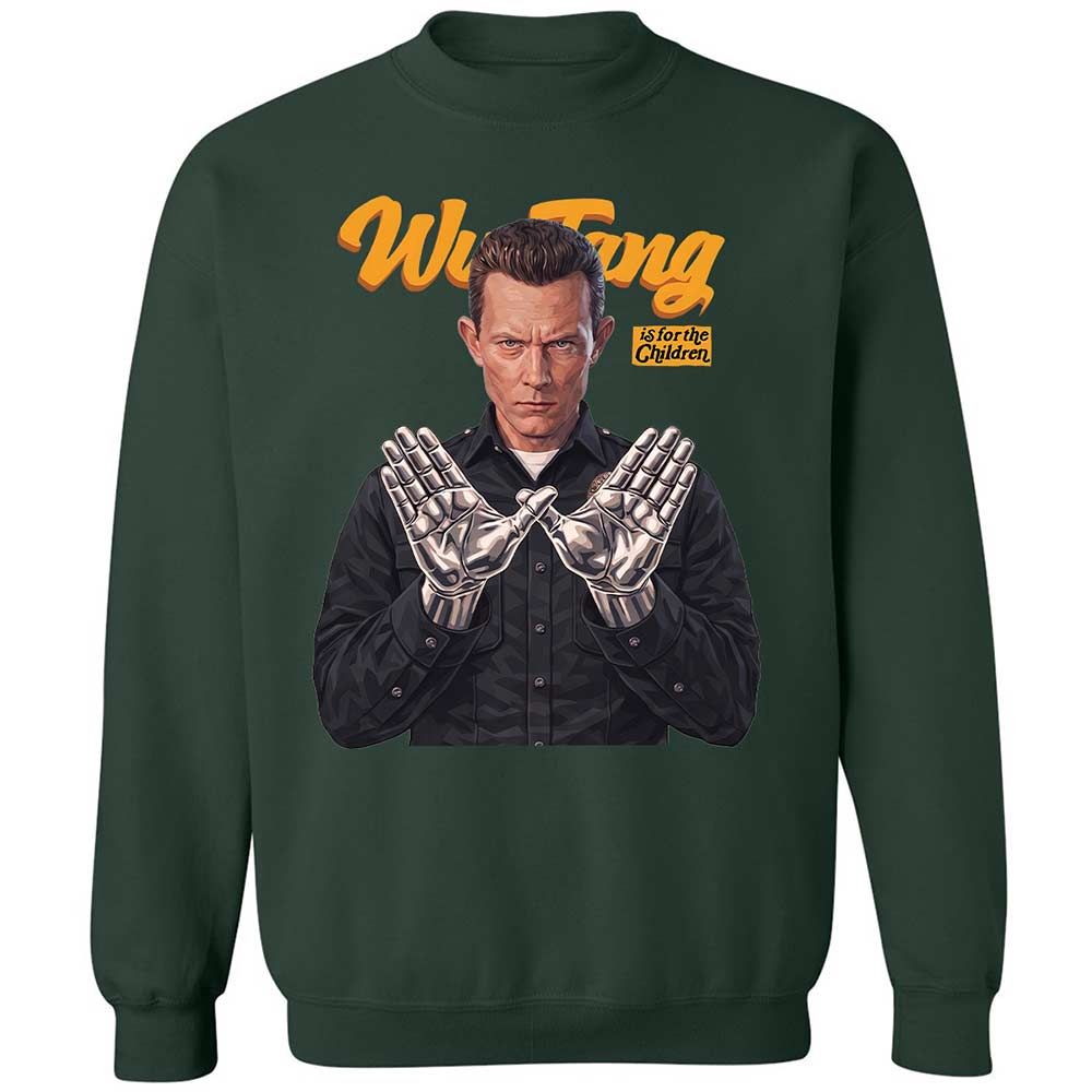 Classic Unisex Sweatshirt - Black - Forest Green - 5