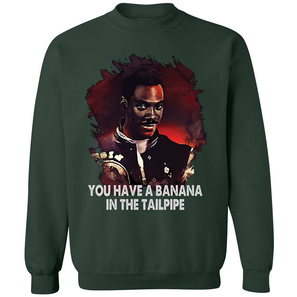 Banana In The Tailpipe - Forest Green - 5