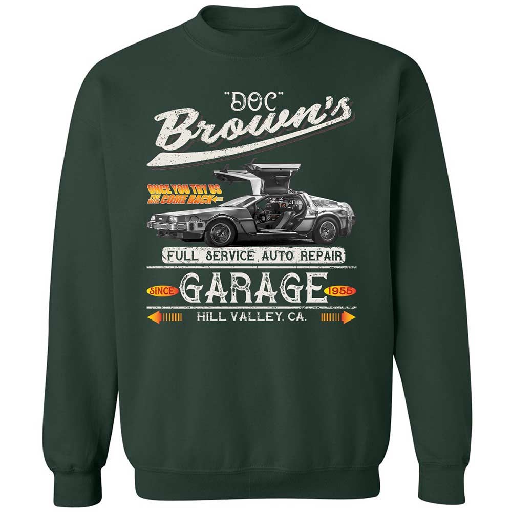 Classic Unisex Sweatshirt - 1VDM9CUS - Forest Green - 5