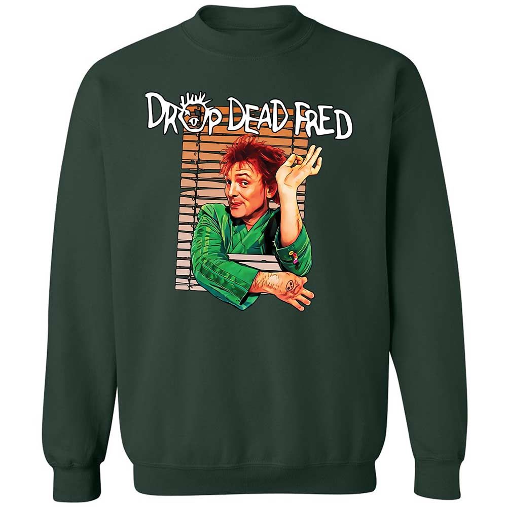 Funny Man Drop Dead Fred - Forest Green - 5