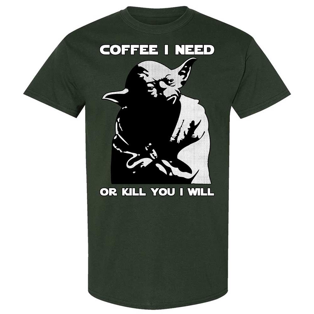 Coffee I Need - Forest Green - 5