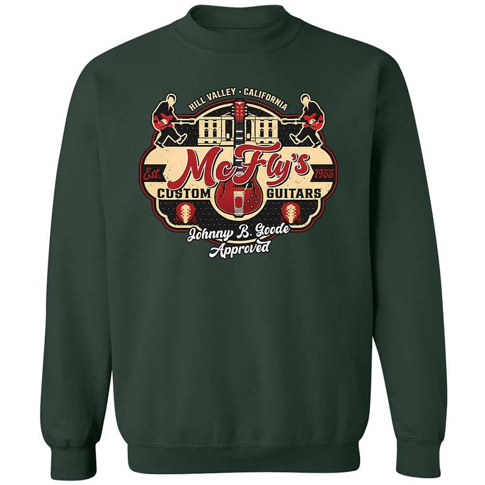 Classic Unisex Sweatshirt - 499VVSEE - Forest Green - 5