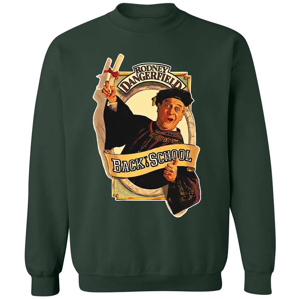 Classic Unisex Sweatshirt - UV93N1JU - Forest Green - 5