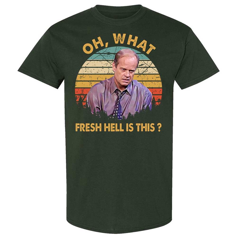 Oh What Fresh Hell Is This - Forest Green - 5