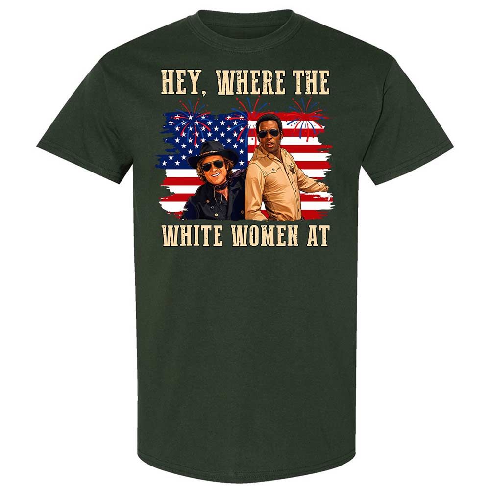 Hey Where The White At - Forest Green - 5