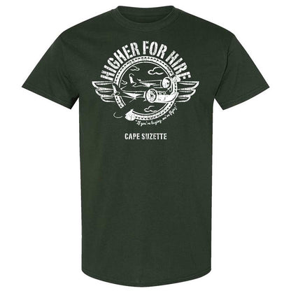 Higher for Hire - Forest Green - 5