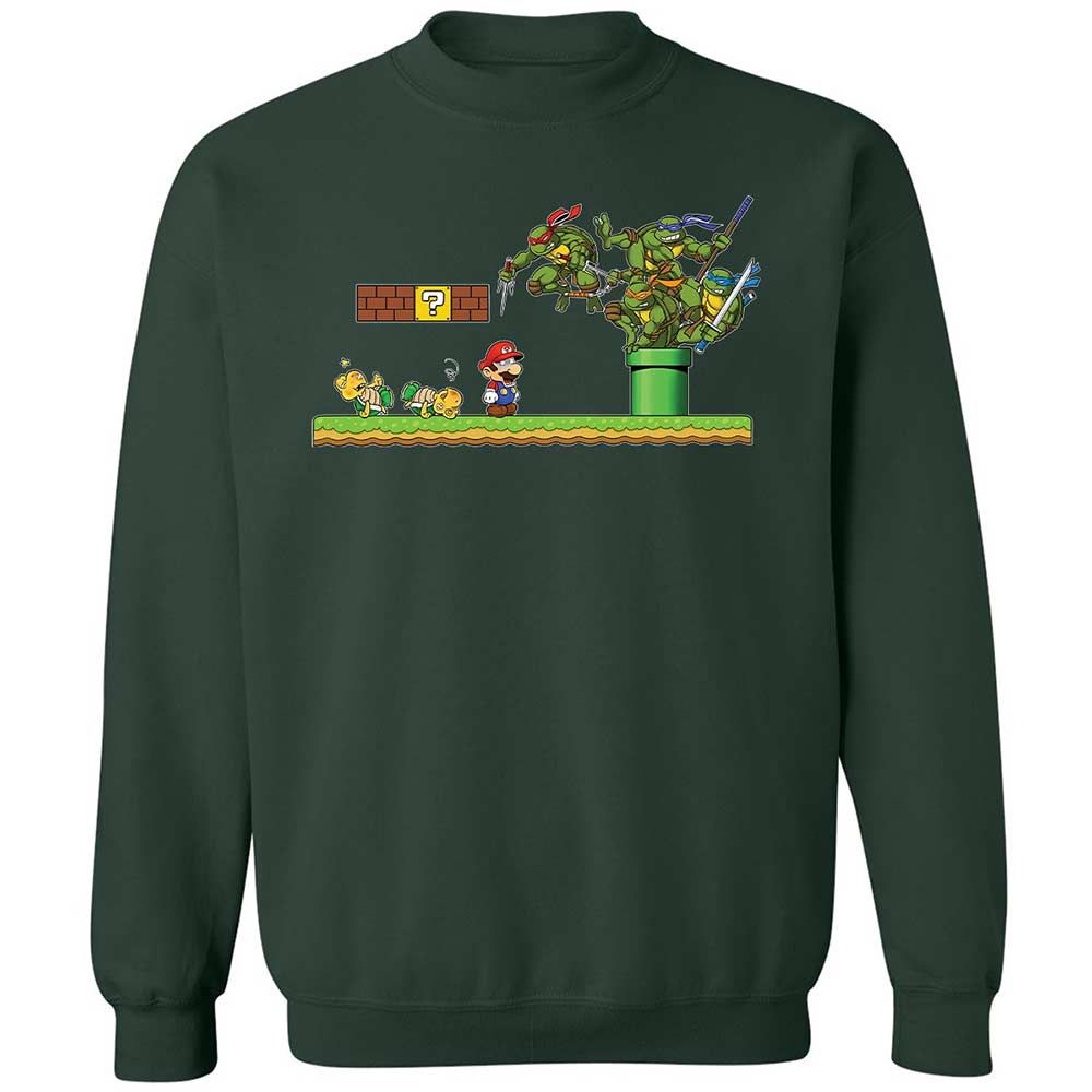 Classic Unisex Sweatshirt - DY9VSUG6 - Forest Green - 5