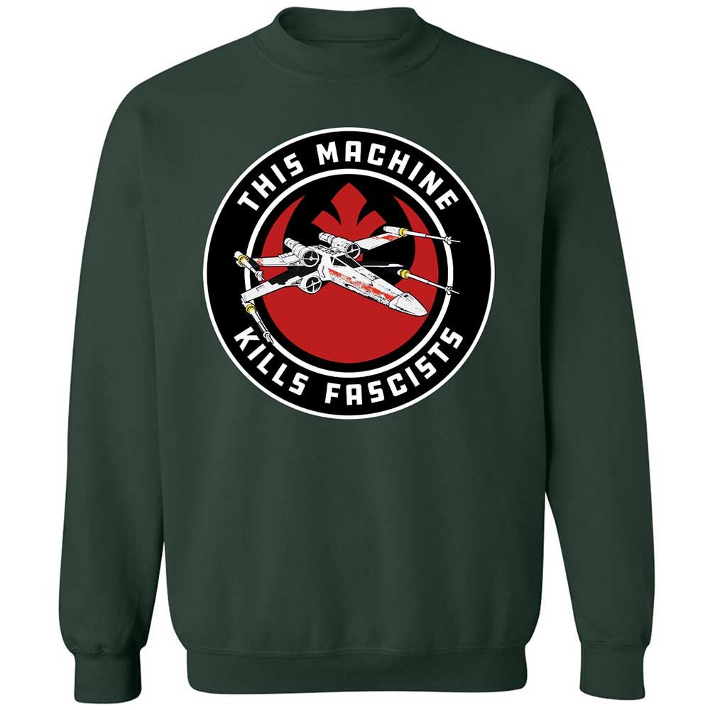 This Machine Kills Fascists - Forest Green - 5