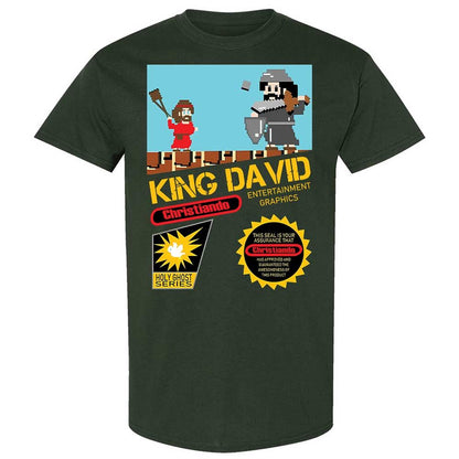 David Vs Goliath Cool Christian - Forest Green - 5