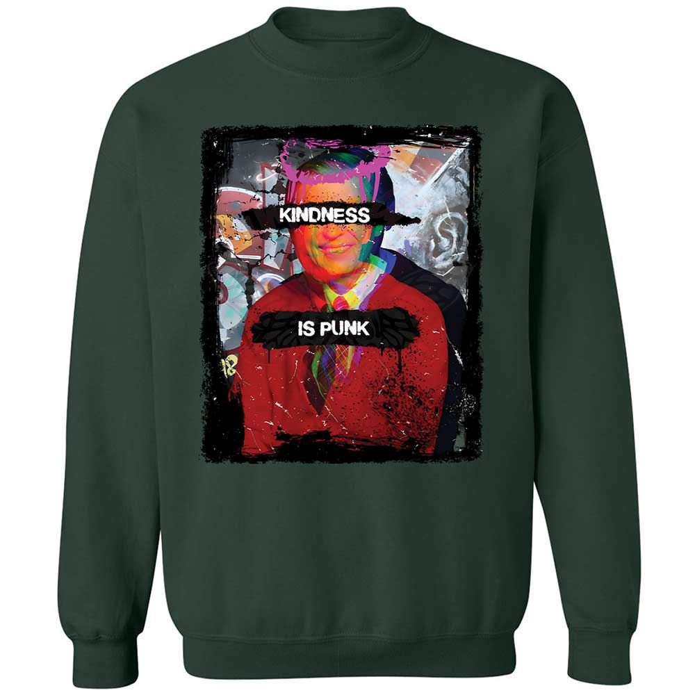 Kindness is Punk - Forest Green - 5