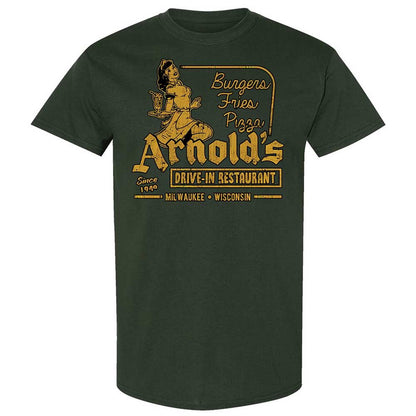 Classic Unisex T-Shirt - 4AASSVNB - Forest Green - 5