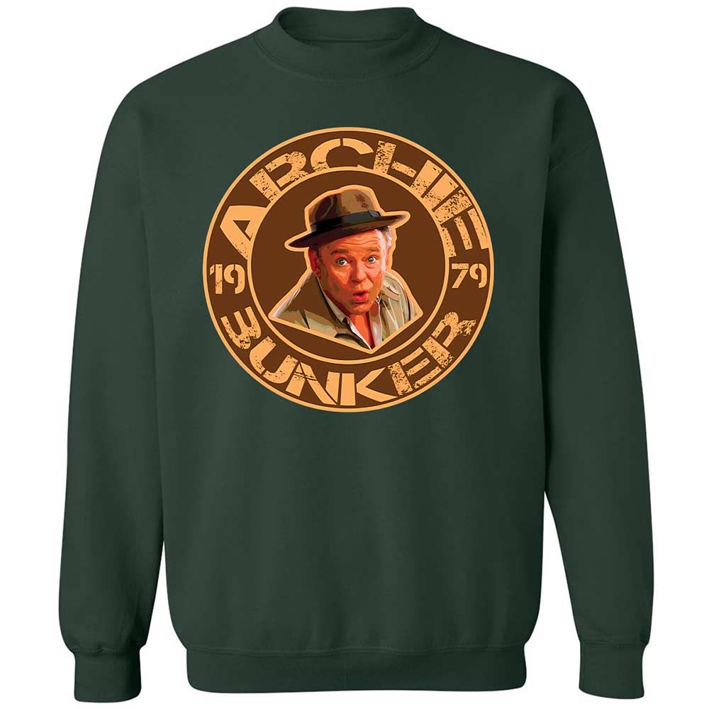 Classic Unisex Sweatshirt - SJHF8GDE - Forest Green - 5