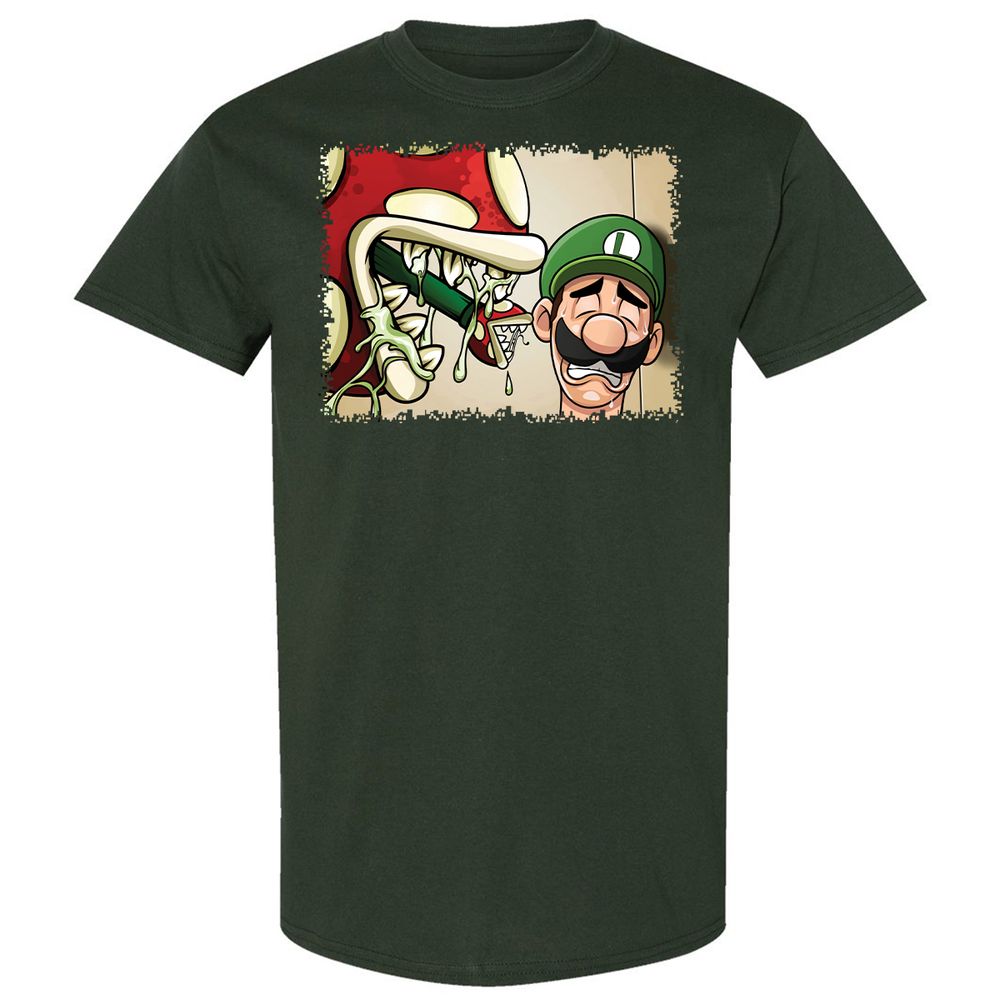 Classic Unisex T-Shirt - 4Q2FBBNM - Forest Green - 5