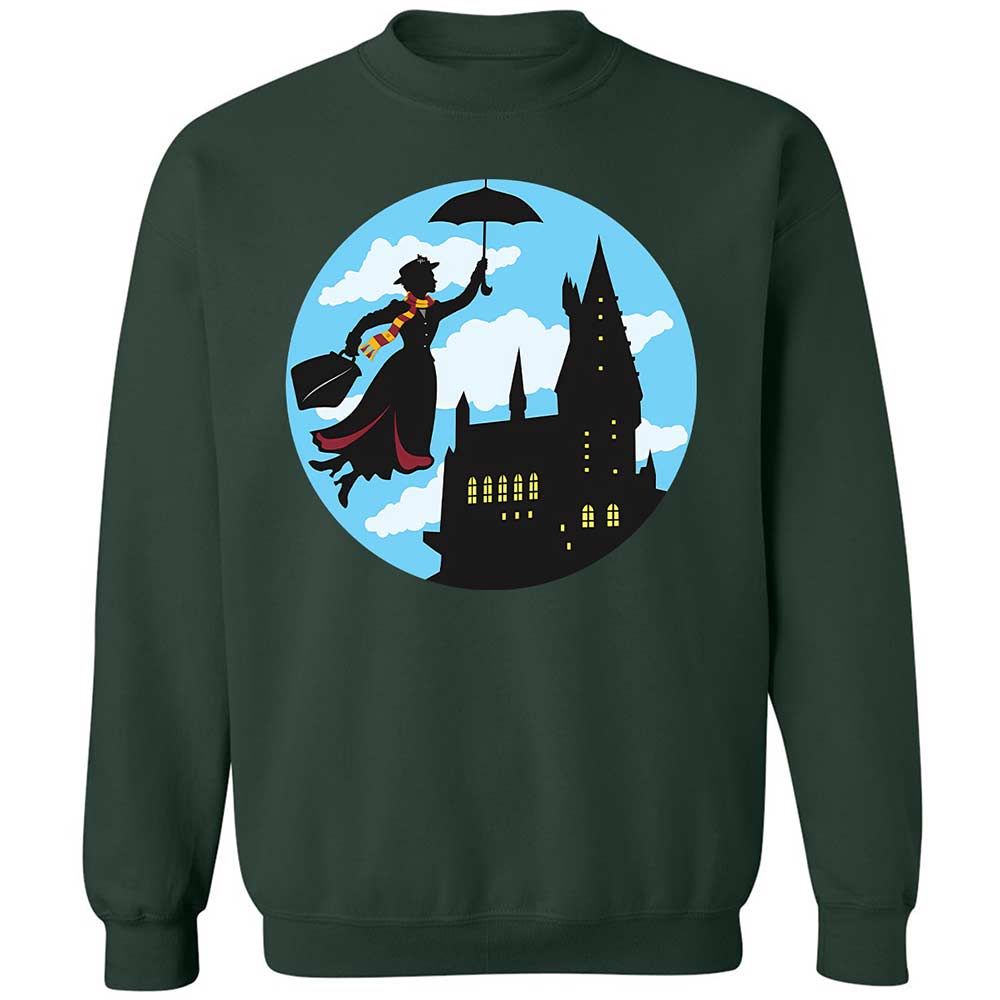 Classic Unisex Sweatshirt - Y8TMTGA7 - Forest Green - 5